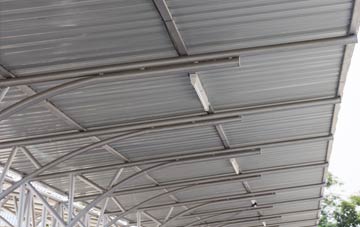 installing Burton Pedwardine metal roofing